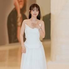 [패션엔 포토] 박보영, 주얼리보다 빛나는 청순 미모! 명동 흔든 화이트 튤 드레스룩