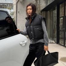 채정안, 요즘 패셔니스타가 패딩을 입는 법! 베스트 숏패딩으로 완성한 힙한 데일리룩