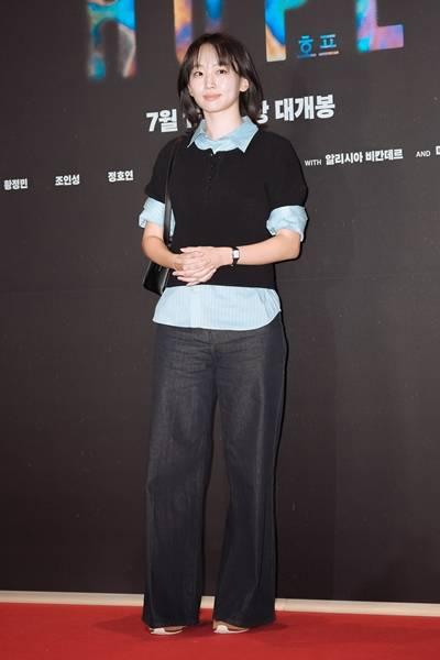[패션엔 포토] 진기주, ‘참교육’ 임한림은 없다! 단아한 단발 청순미 레이어드 여친룩