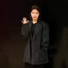 [패션엔 포토] ‘환승연애2’ 박나언, 최종 커플의 매력! 오버핏 재킷 나들이룩