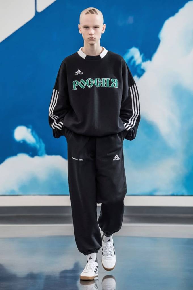 公式半額 gosha rubchinskiy ゴーシャラブチンスキー スウェット ...