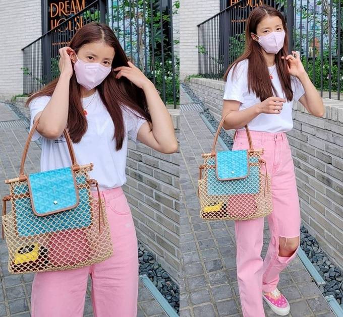 핑크팬츠 이미지