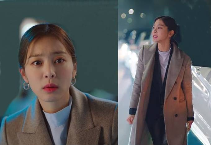 패션엔 :: [그 옷 어디꺼] '사내 맞선' 설인아, 설렘 유발! 썸타는 러블리 코트룩 어디꺼?
