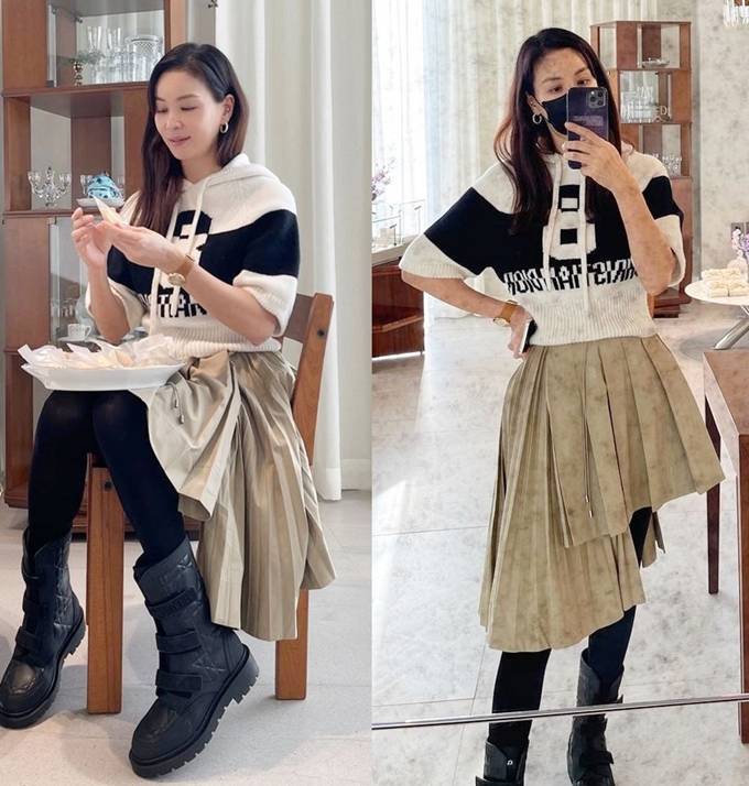 패션엔] 고소영의 신년 운세? “원하는대로 이루어진다” 기분 좋은 커팅 데일리룩
