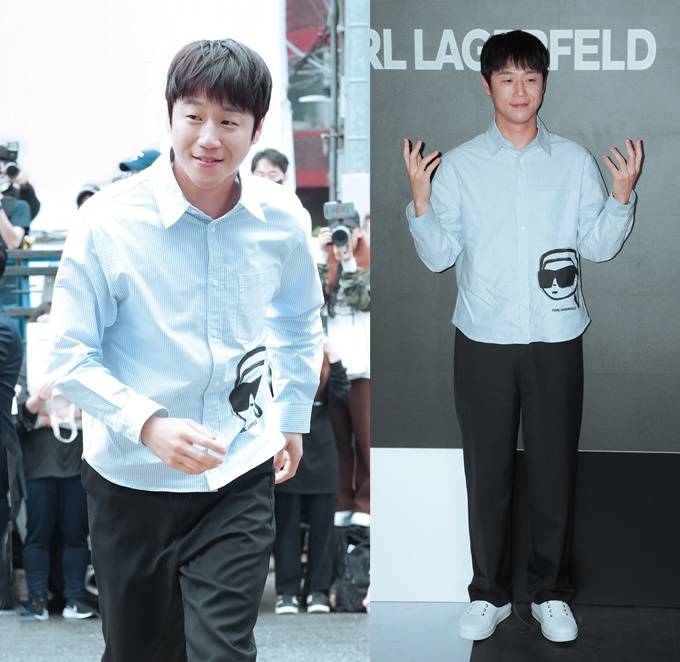 [패션엔 포토] '<b>언슬전</b>' <b>정준원</b>, 너무 떨려요...<b>성수동</b> 첫 팝업나들이 유...